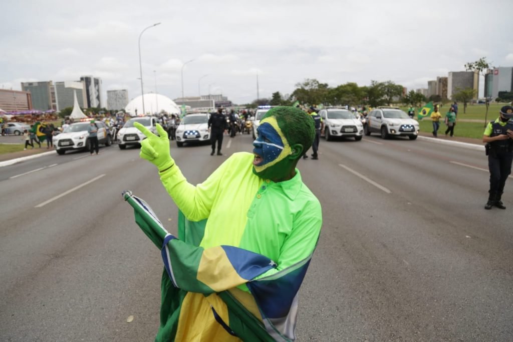 Protesto na Esplanada
