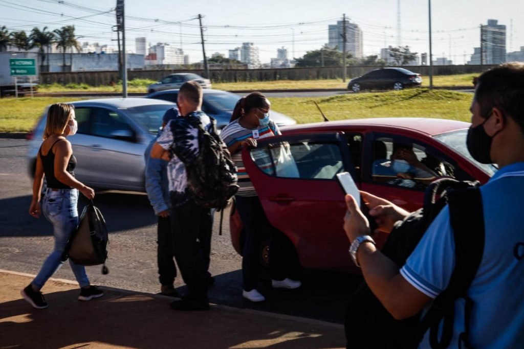 Greve dos rodoviários em Taguatinga