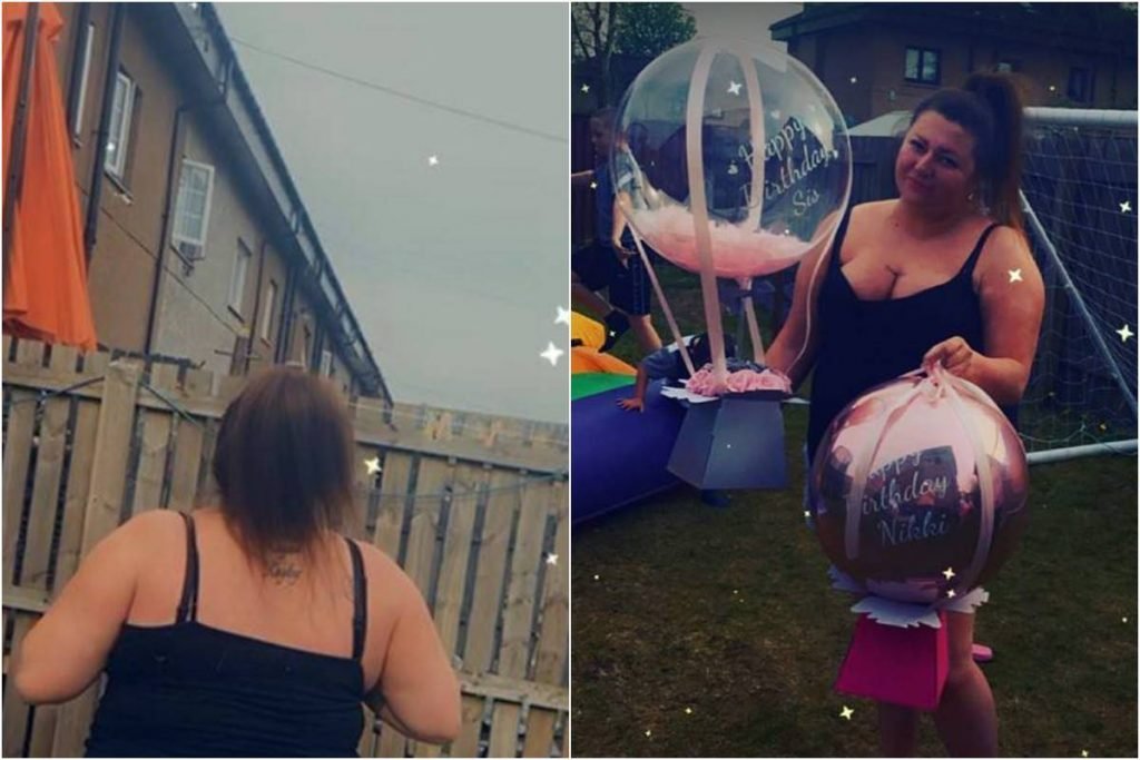 Escocesa fica sem R$ 800 amarrados a balão que voou em surpresa de aniversário