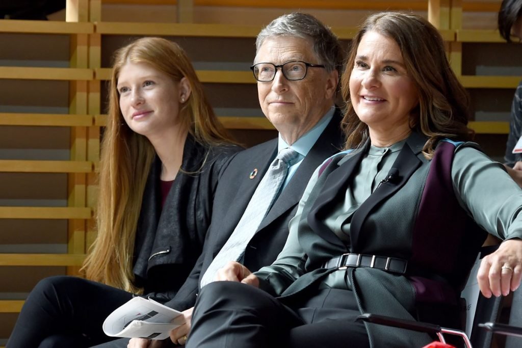 jennifer, Bill e Melinda Gates