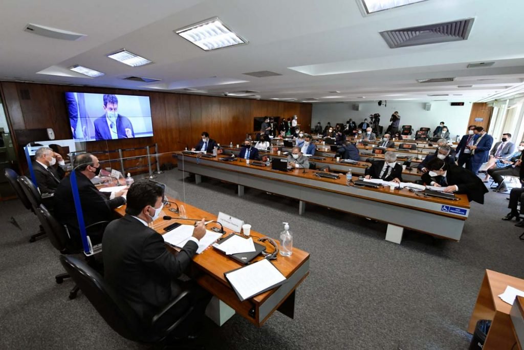 Comissão Parlamentar de Inquérito da Pandemia (CPIPANDEMIA) realiza oitiva do ex-ministro de Estado da Saúde Luiz Henrique Mandetta