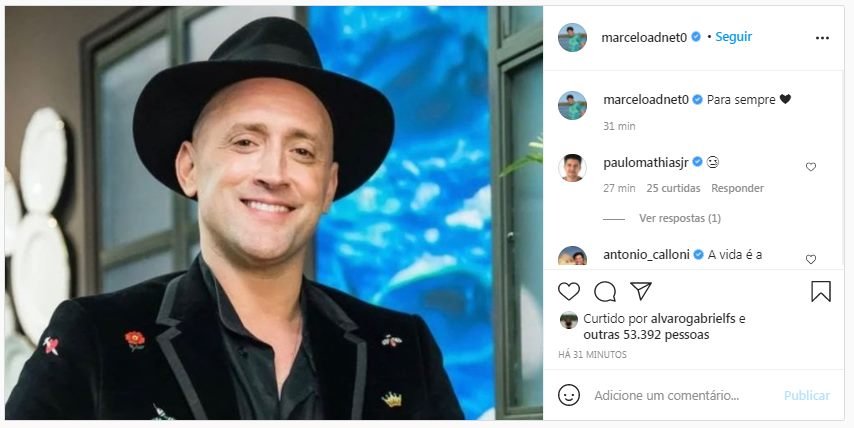 Famosos mensagens para Paulo Gustavo