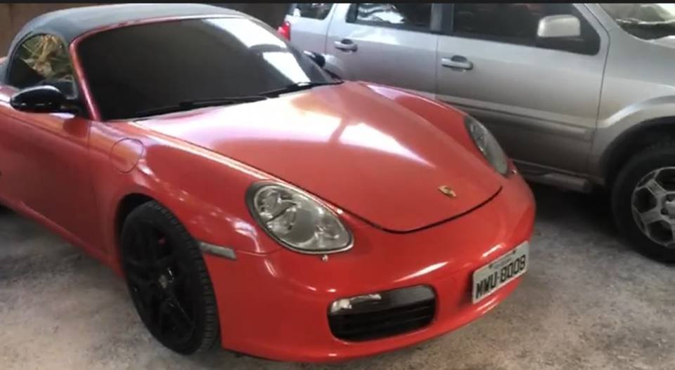 carros apreendidos em operacao contra agiota no DF