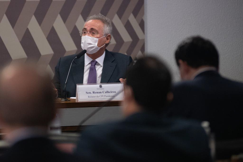 senador renan calheiros CPI da covid no senado federal 1