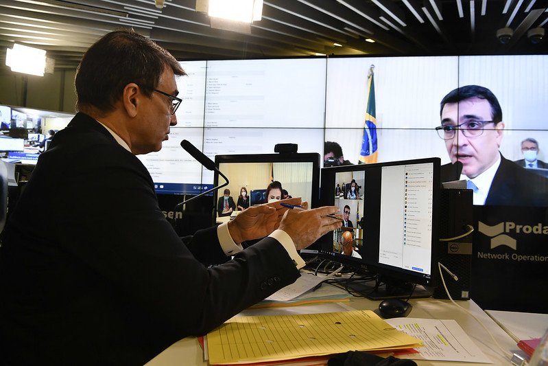 Carlos França no Senado