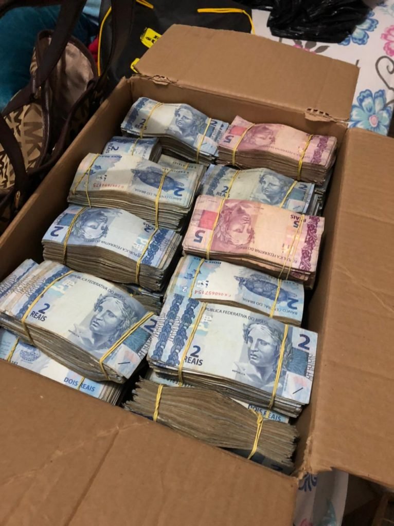 goias dinheiro apreendido na operação tanque cheio