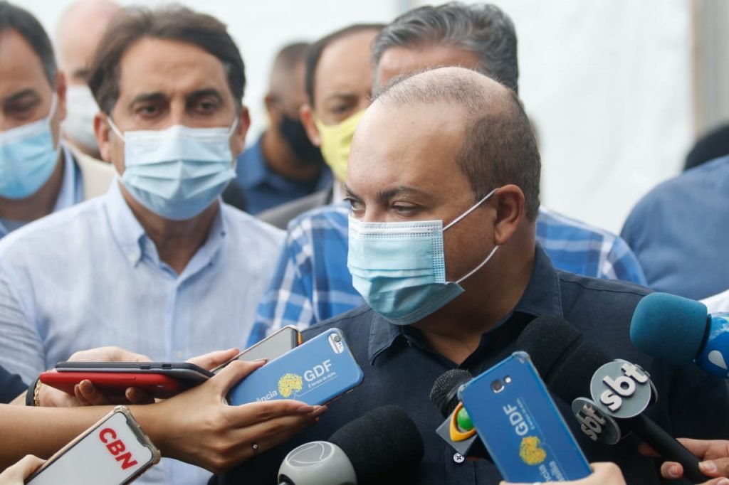 Ibaneis inaugura hospital de campanha no Gama: "Zerar a fila das UTIs"
