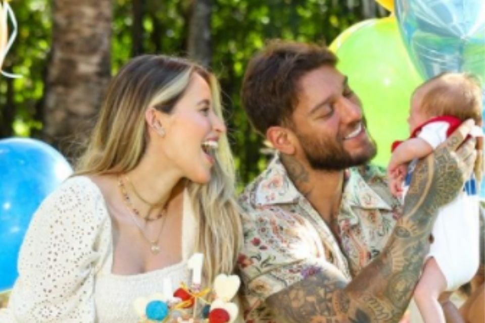 Lorena Carvalho, Lucas Lucco e Luca