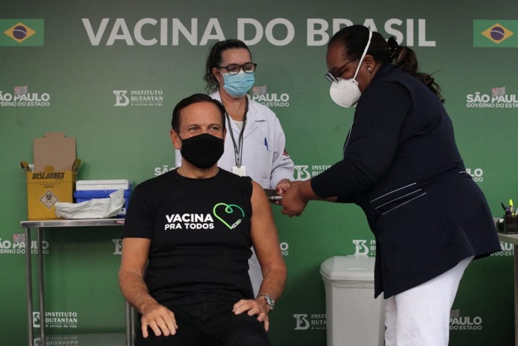 Doria vacina São Paulo