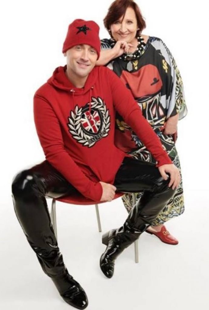 Paulo Gustavo com a mãe Déa Lúcia