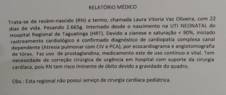 relatório