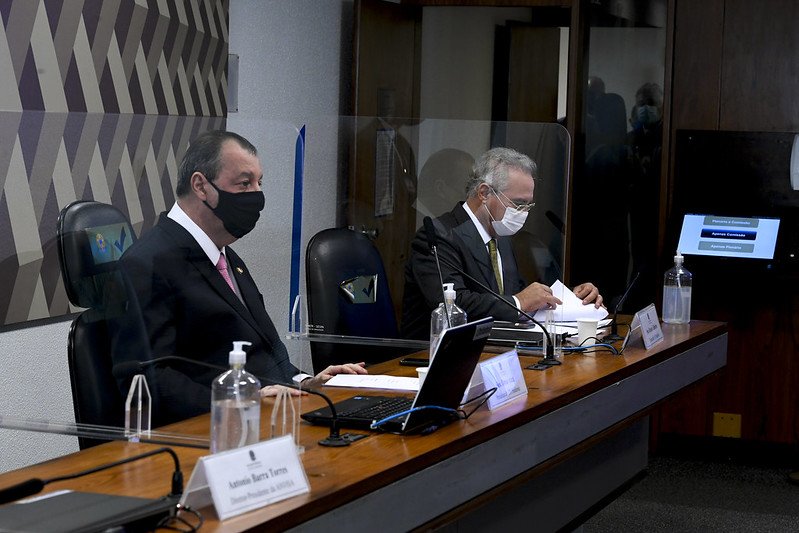 Presidente da CPI da Covi, senador Omar Aziz