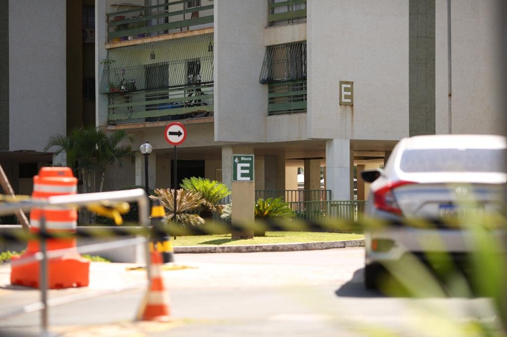 Fachada de prédio na Octogonal