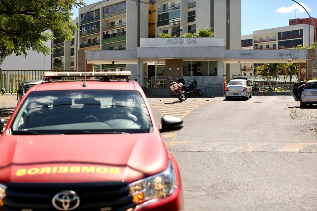 Fachada de prédio na Octogonal
