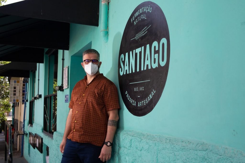 Lucas Alves, sócio da Santiago Padaria Artesanal