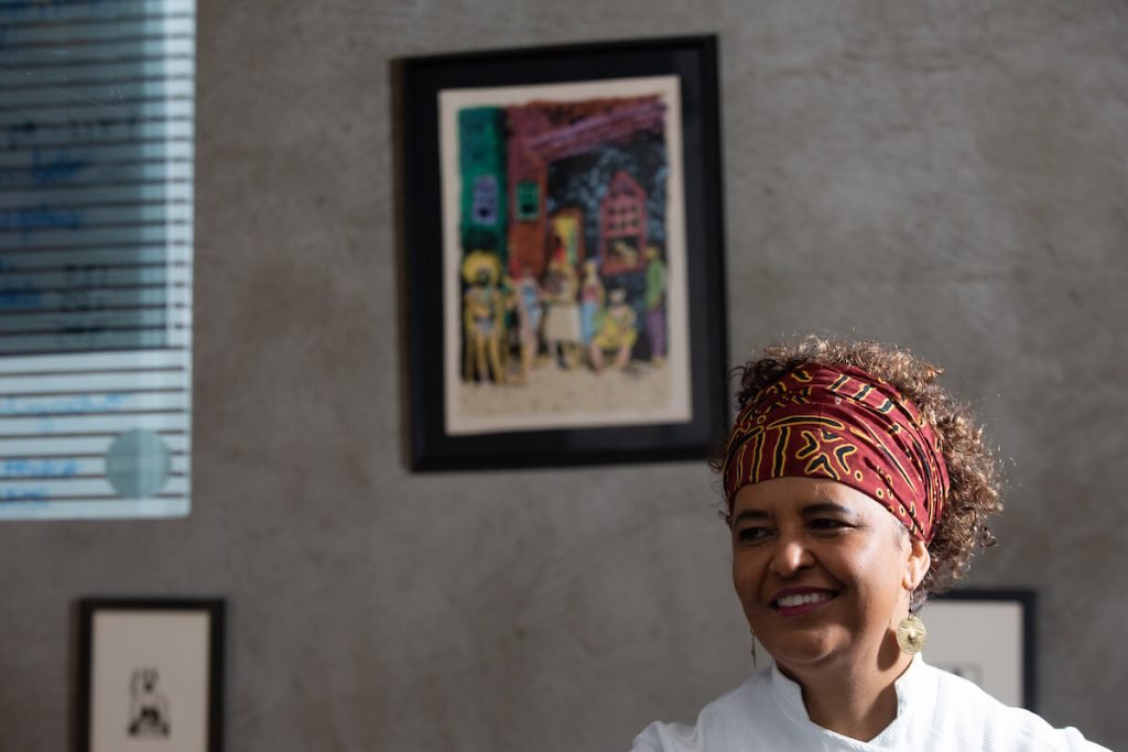 Ieda de Matos, proprietária do restaurante Casa de Ieda