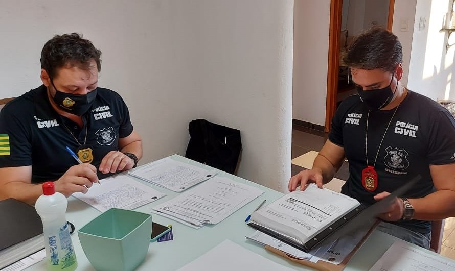 Operação contra esquema de extorsão em Goiás