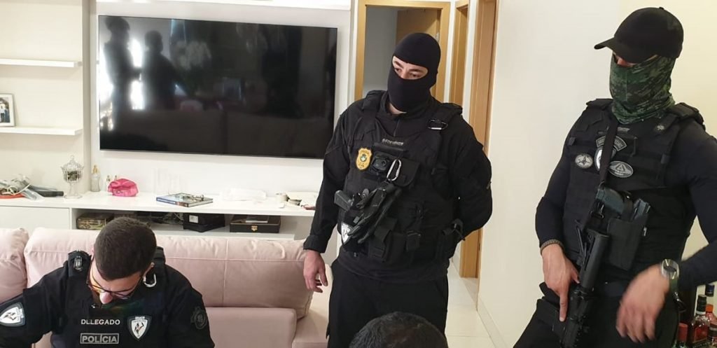 Operação contra esquema de extorsão em Goiás
