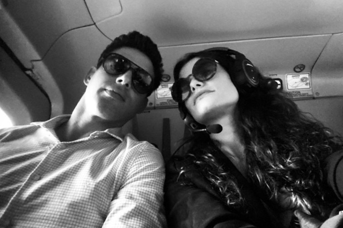 Alinne Moraes e Cauã Reymond