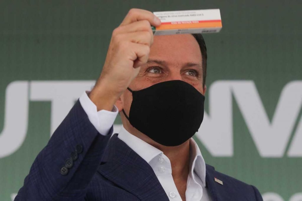 João Doria apresenta a vacina Butanvac em SP
