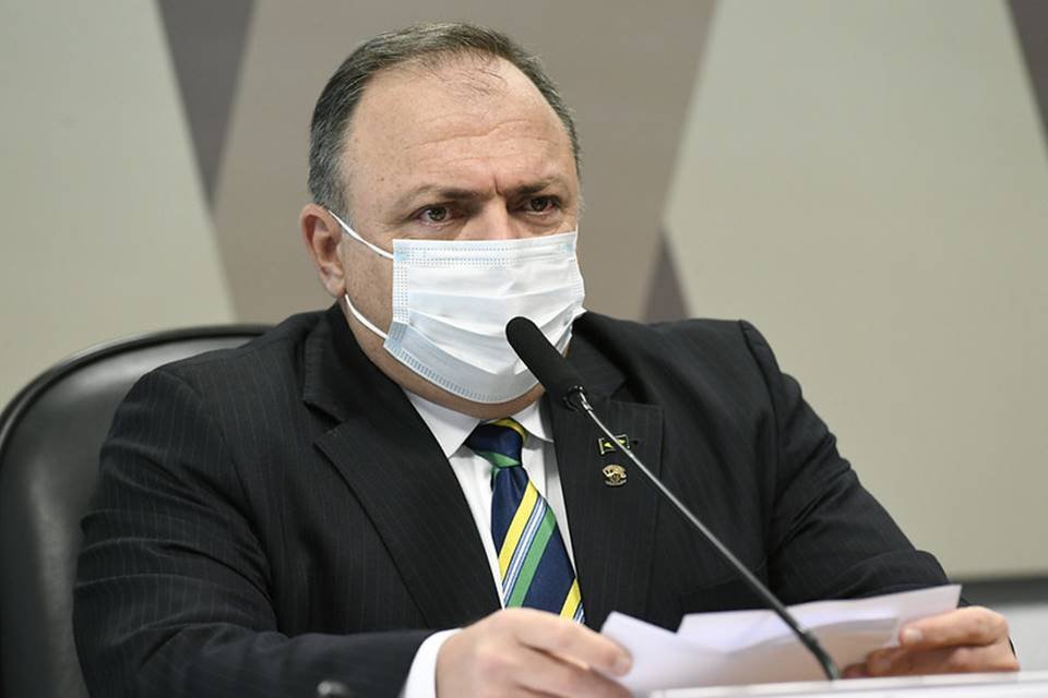 Eduardo Pazuello fala à CPI da Covid