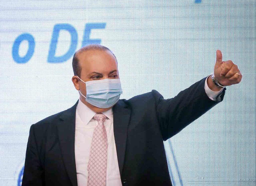 governador ibaneis rocha durante Assinatura do decreto de nomeação dos 437 aprovados no concurso da Secretaria de Educação_-6