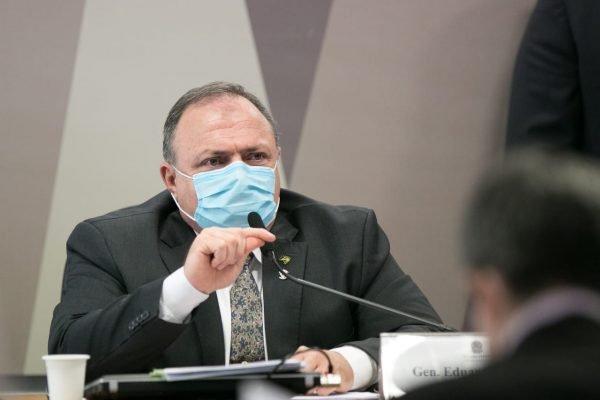 Eduardo Pazuello na CPI da Covid