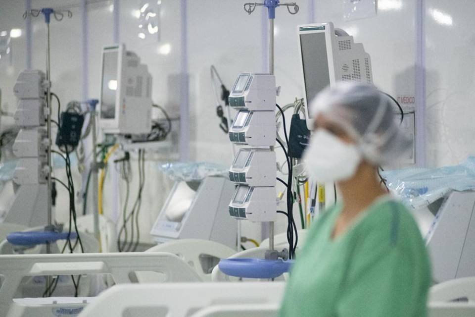 Hospital de campanha da cidade de Ceilandia