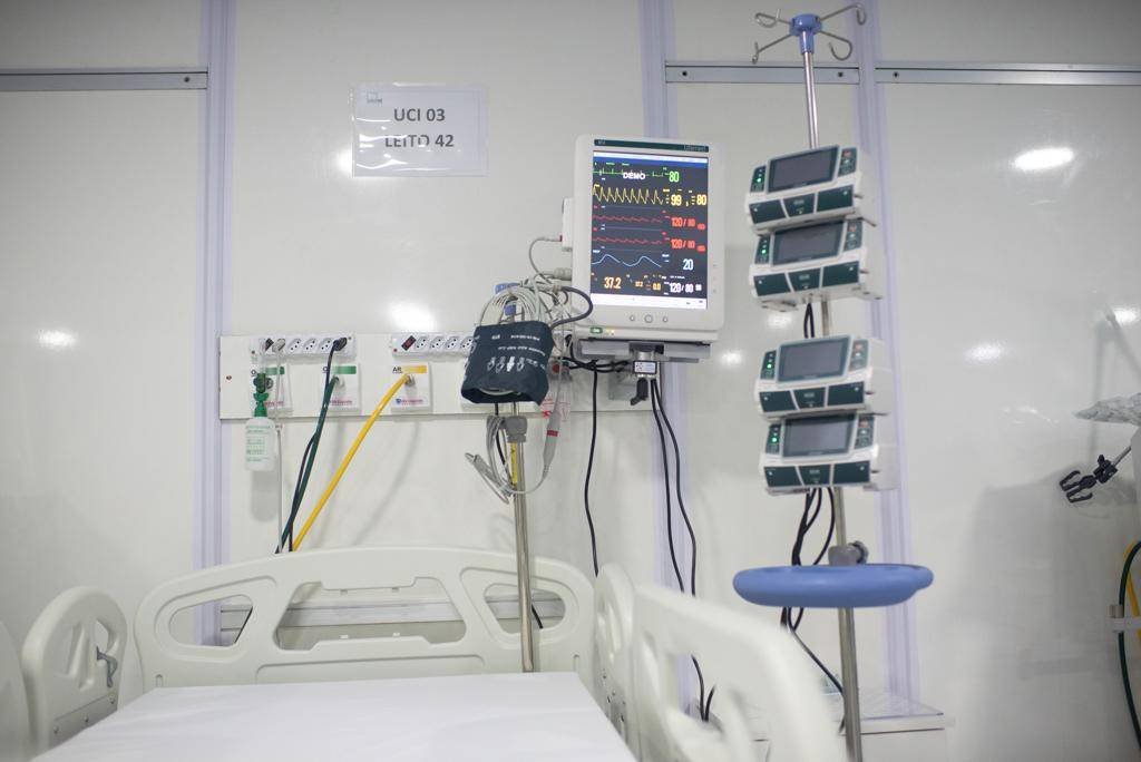 Ibaneis inaugura hospital de campanha de Ceilândia