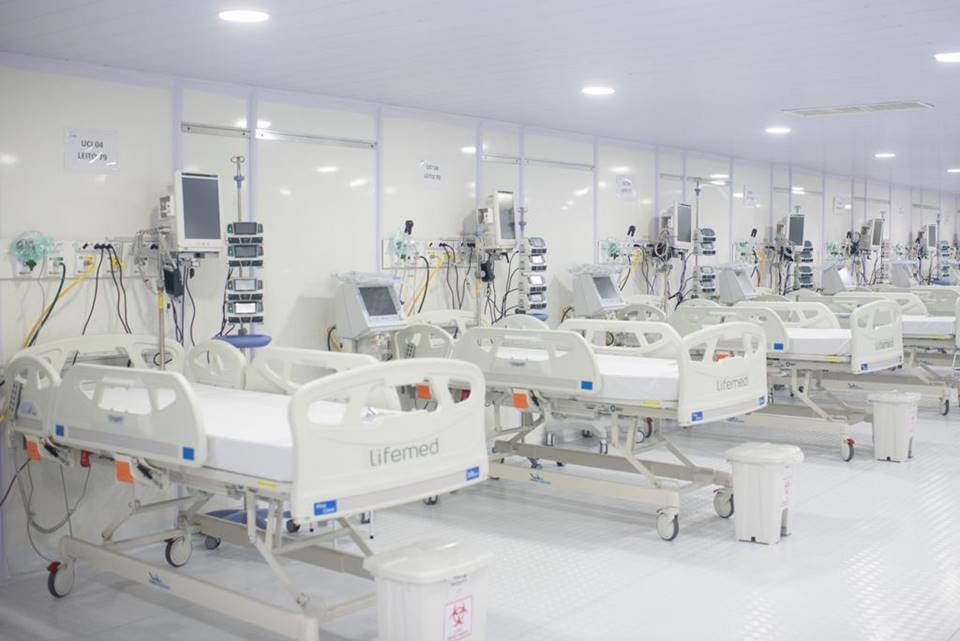 Ibaneis inaugura hospital de campanha de Ceilândia