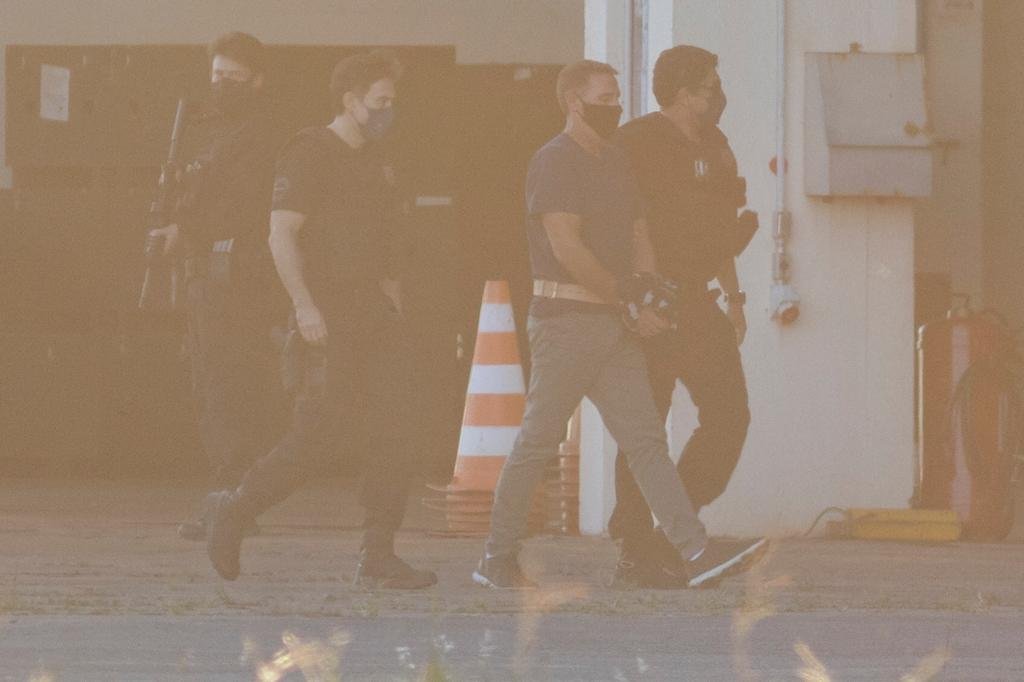 Rocco Morabiti um dos líderes da Ndraghetta, a máfia calabresa, chega a Brasília após ser detido em João Pessoa 1