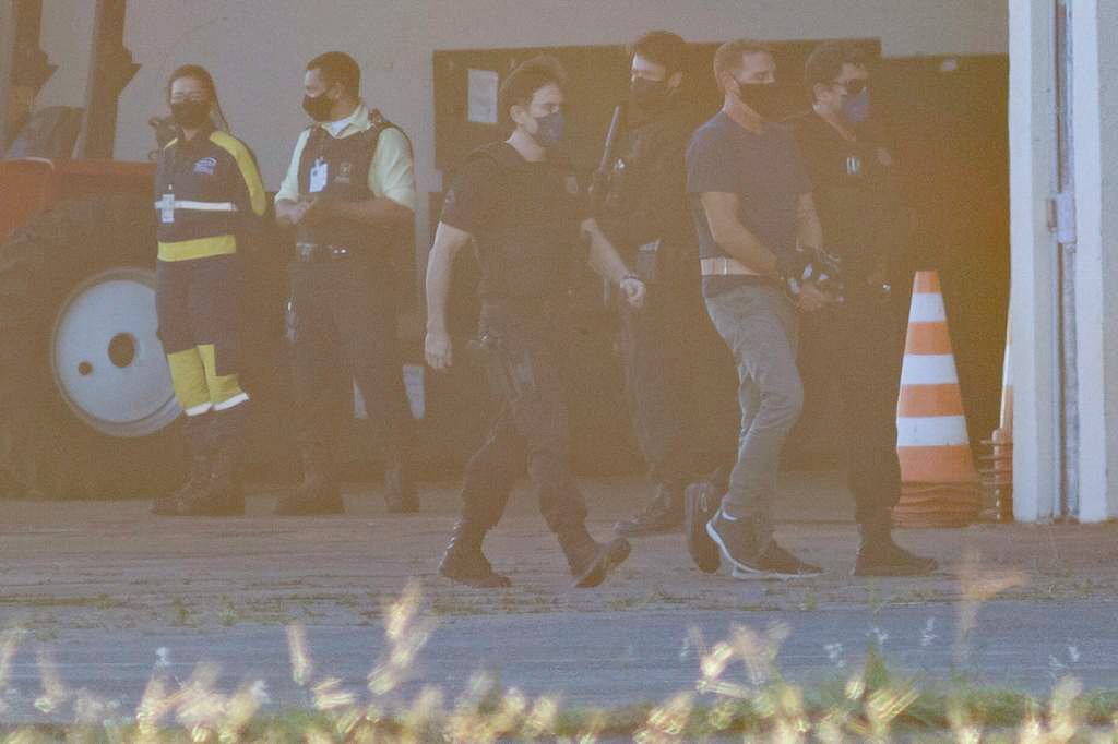 Rocco Morabiti um dos líderes da Ndraghetta, a máfia calabresa, chega a Brasília após ser detido em João Pessoa 1