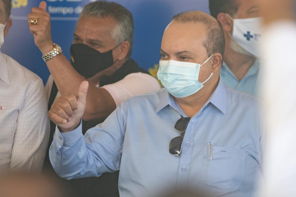 governador Ibaneis Rocha inaugura nessa manhã (26) a ponte sobre o córrego Vicente Pires