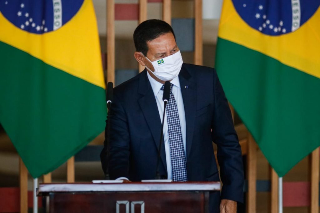 vice presidente Mourão no itamaraty 1