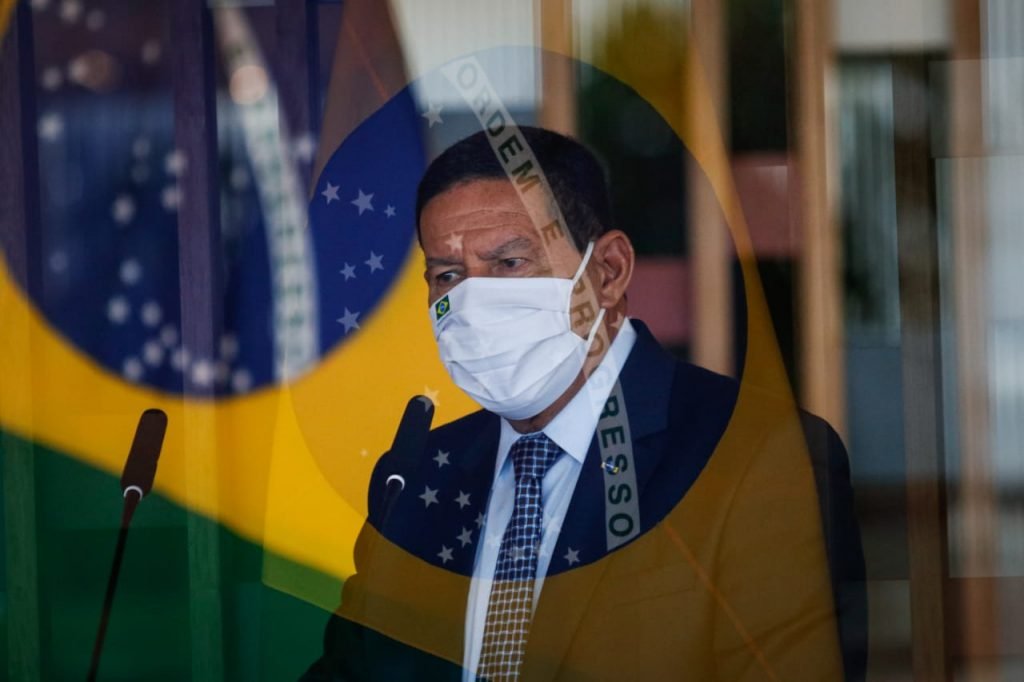 vice presidente Mourão no itamaraty 1