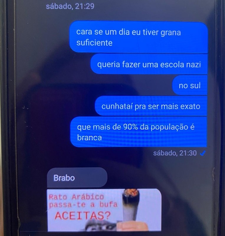 Troca de mensagens de adolescente que planejava massacrem em Goiânia