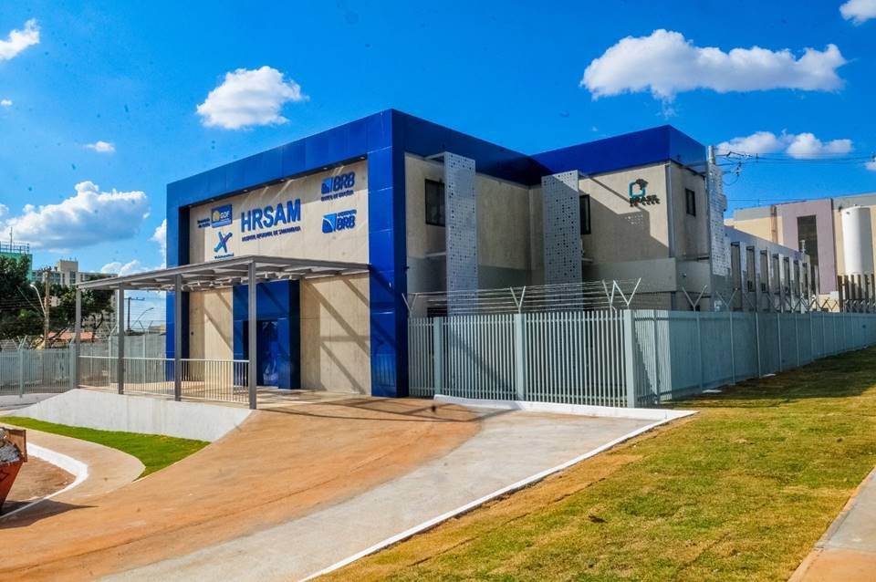 Governador Ibaneis Rocha Inaugura hospital acoplado de Samambaia