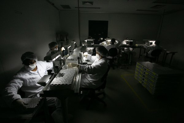 produção coronavac - instituto butantan