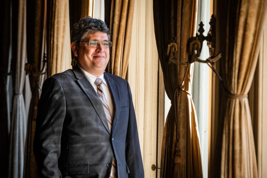 Superintendente do Iphan, Olav Antonio Schrader, no Rio de Janeiro