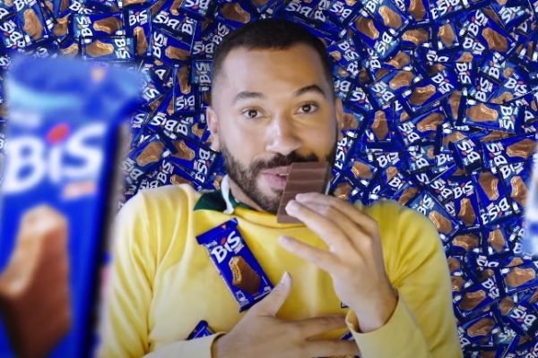 Gil do Vigor estreia como garoto-propaganda de marca de chocolates