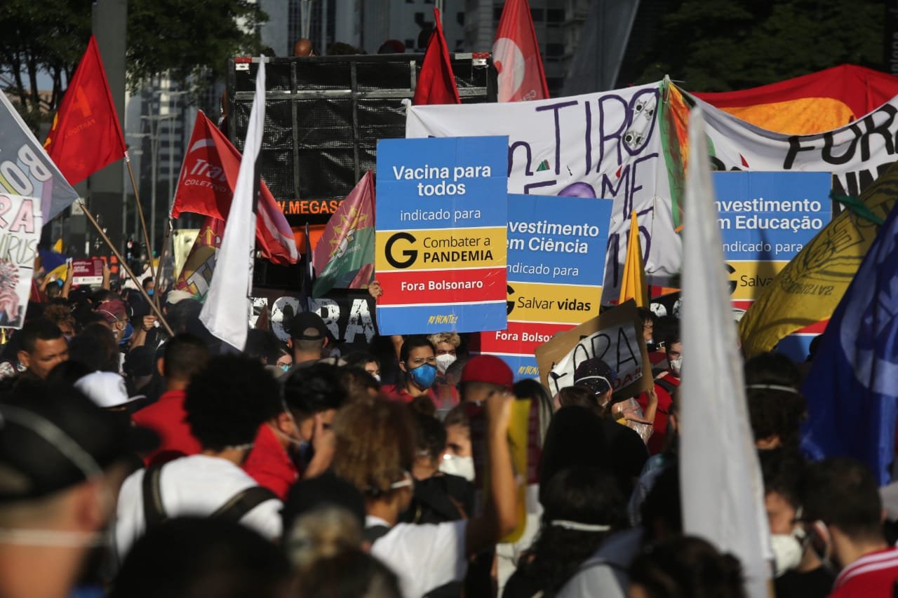 Manifestação Av. Paulista 24mai2017-232, Manifestação con…