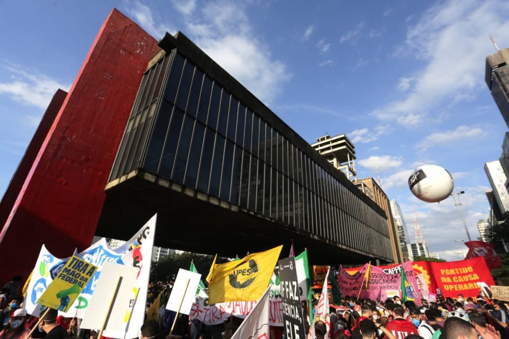 Manifestação Av. Paulista 24mai2017-232, Manifestação con…