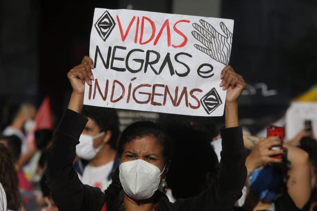 Manifestação contra o presidente Jair Bolsonaro em São Paulo
