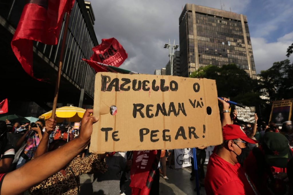 Manifestação Av. Paulista 24mai2017-232, Manifestação con…