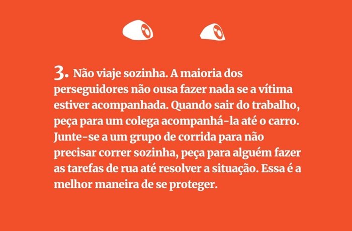 Dicas de prevenção ao stalking
