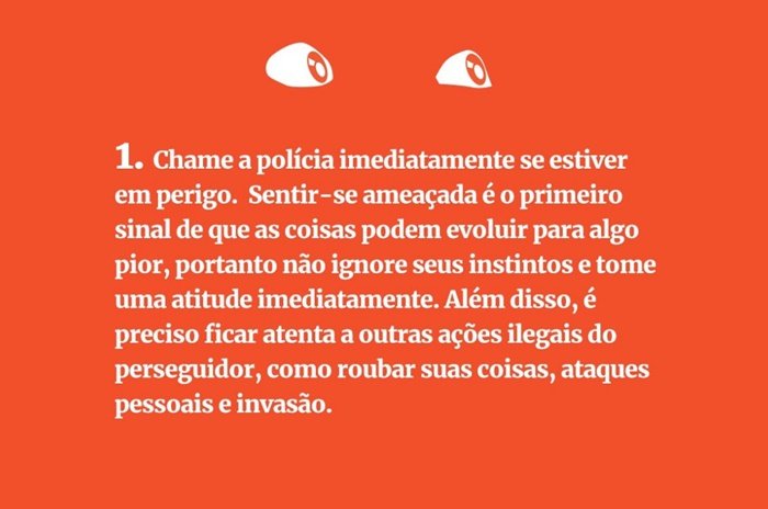Dicas de prevenção ao stalking