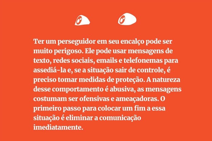 Dicas de prevenção ao stalking