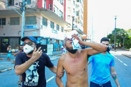 Daniel Campelo perdeu a visão após ser atingido por bala de borracha em protesto em Recife (PE)