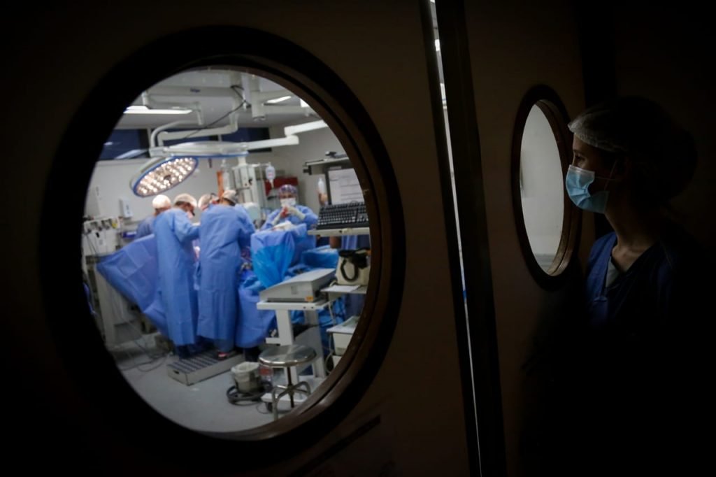 ICDF comemora o 300° transplante de coração realizado no instituto, o coração do doador chegou na base aérea de brasília 2