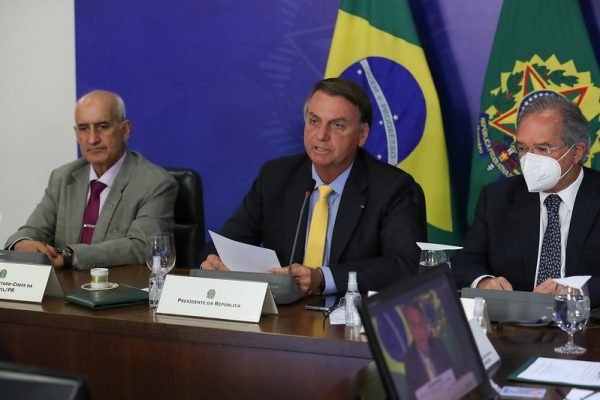 Bolsonaro no Fórum de Investimentos Brasil 2021